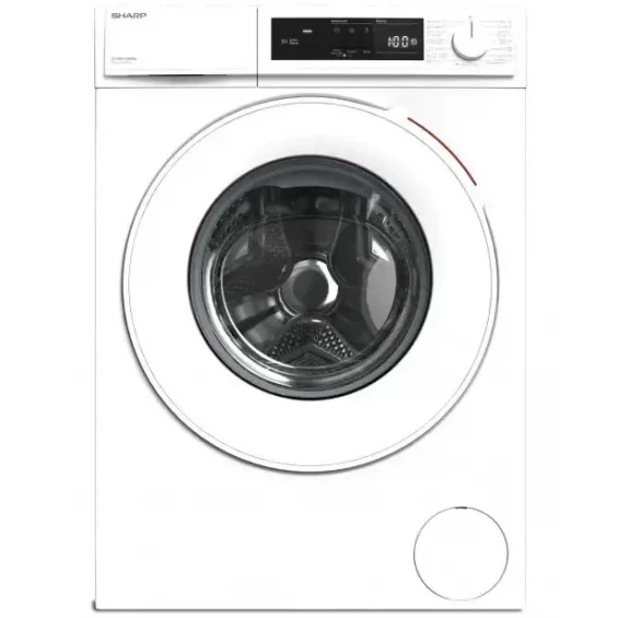 Lavadora Sharp ES-NFL914CWDA, 9 kg, 1400 rpm, clase A, blanca