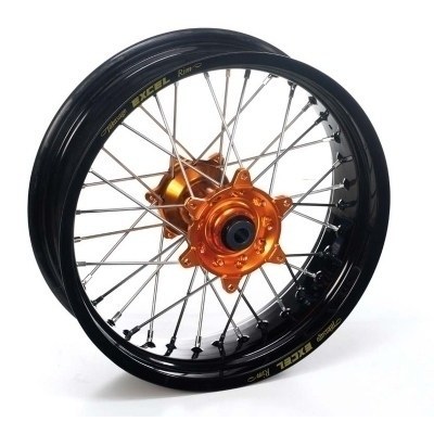 Rueda completa Haan Wheels aro negro 17-5,50 buje naranja 1 36510/3/10 136510/3/10