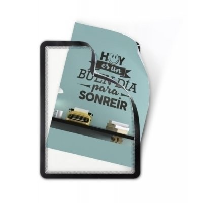 FUNDA TARIFOLD MAGNETO A4 NEGRO P/2