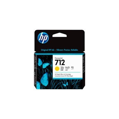 HP 712 Amarillo Cartucho de Tinta Original - 3ED69A
