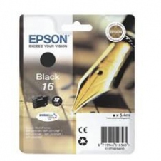 Cartucho tinta epson t162140 negro wf - 2010 - 2510 - 2520 - 2530 - 2540 - pluma