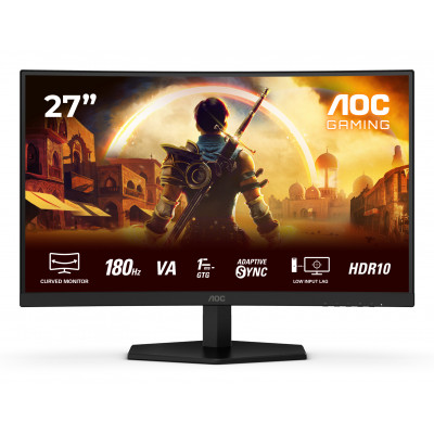 G4 C27G42E pantalla para PC 68,6 cm (27) 1920 x 1080 Pixeles Full HD LED Negro, Rojo
