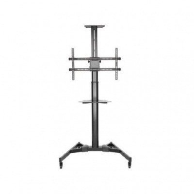 Soporte de Pie Inclinable/ Giratorio con Ruedas Fonestar STS-4264N para TV de 37-70/ hasta 50kg