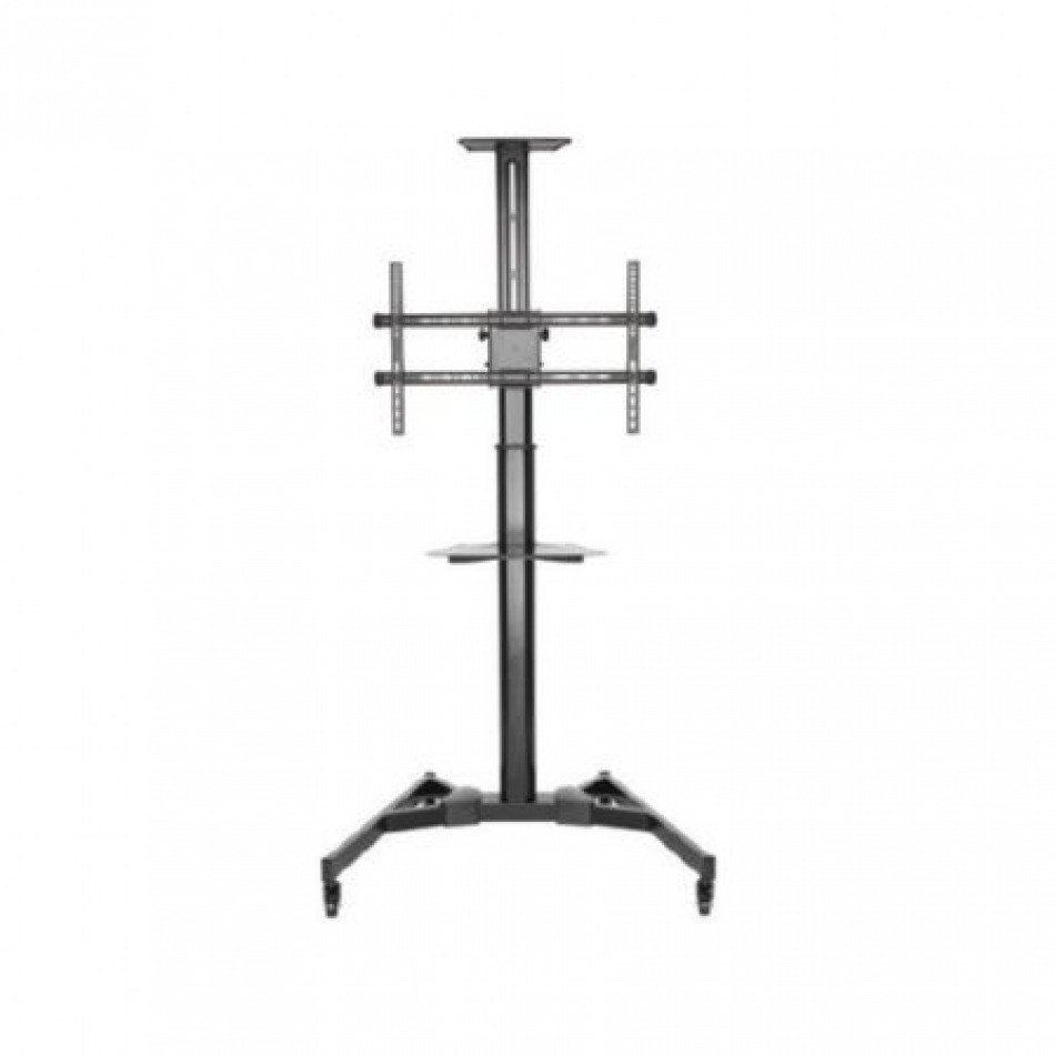 Soporte de Pie Inclinable/ Giratorio con Ruedas Fonestar STS-4264N para TV de 37-70/ hasta 50kg