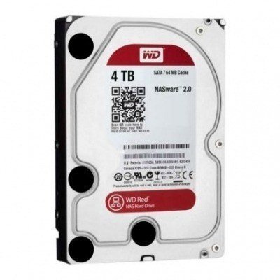 Disco Duro Western Digital WD Red NAS 4TB/ 3.5/ SATA III/ 256MB