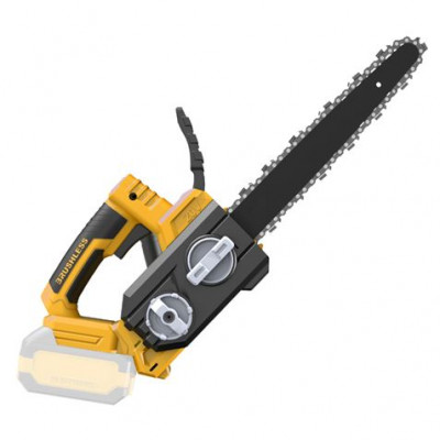 Blim Sierra de Podar 20V - Cuchilla de 12 - Pantalla LCD - Motor Sin Escobillas - Bateria No Incluida - Maletin de Transporte - Color Negro y Amarillo