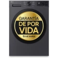 Lavadora LG F4X5009TSC, 9 kg, 1400 rpm, clase A-40%, platino