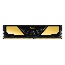 MEMORIA RAM TEAMGROUP ELITE PLUS 8GB DDR4 3200MHZ DIMM NEGRO ORO