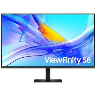 Monitor Profesional Samsung ViewFinity S8 S80UD S37D802UAU 37/ 4K/ Regulable en altura/ Negro