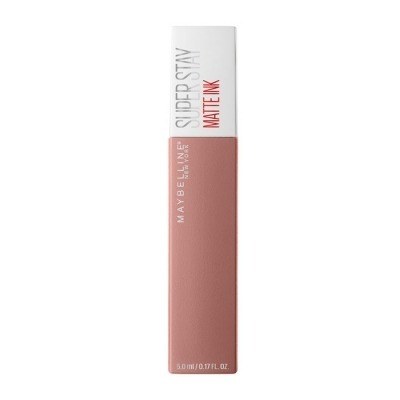 Maybelline Superstay Matte Ink Pintalabios Mate Larga Duración Tono 60 Poet Color Nude