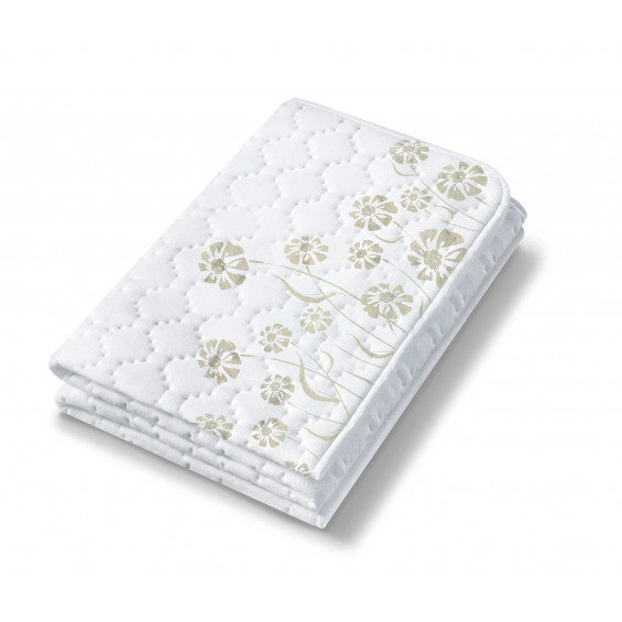 Calientacamas eléctrico doble Beurer UB 68 XXL, 150 x 160 cm, 2 x 60 W, 2 zonas, 4 niveles, apagado automático, lavable, blanco - imagen 2