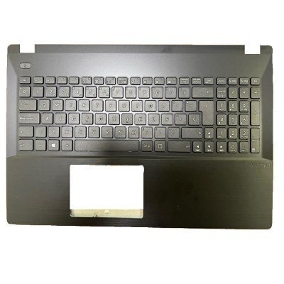 Top case + Teclado compatible para portátil ASUS P2520L Negro 90NX0061-R31SP0