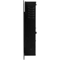 Chimenea eléctrica Orbegozo CM 8000, 1.800 W, efecto fuego real, 5 intensidades de llama, negro