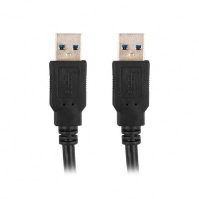 Cable usb 3.0 lanberg 0.5m - macho - macho - negro
