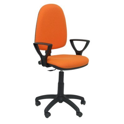 Silla Aýna bali naranja claro con brazos