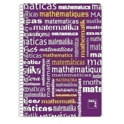 BLOCK PACSA ASIGNAT. Fº 80h CD.4 MATEMAT - Pack de 4 unidades