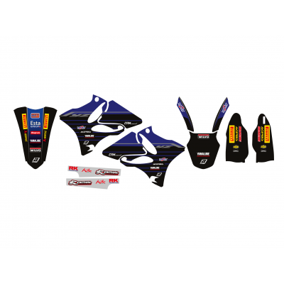 Blackbird Racing Replica Factory Team Yamaha 2022 Graphics Kit BLACKBIRD RACING 2231R11