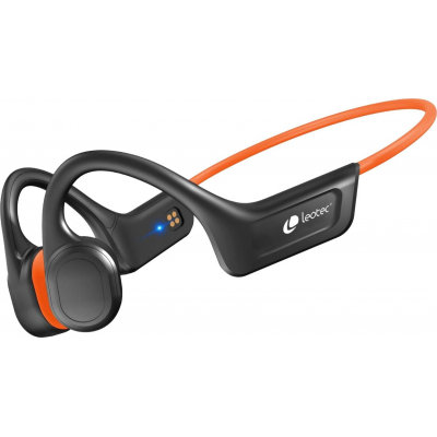 Auriculares Inalámbricos Deportivos Leotec Run Pro/ con Micrófono/ Bluetooth/ Naranjas