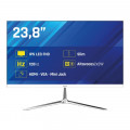Monitor iggual ML24SW, 23,8 pulgadas, Full HD, IPS, 120 Hz, 1 ms, altavoces, HDMI, VGA, 99% sRGB, blanco