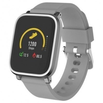 RELOJ INTELIGENTE DENVER SW-160 GREY - BT - PANTALLA 3.3CM IPS - SENSOR FRECUENCIA CARDIACA - NOTIFICACIONES - IP67 - COMPATIBLE ANDROID/IOS