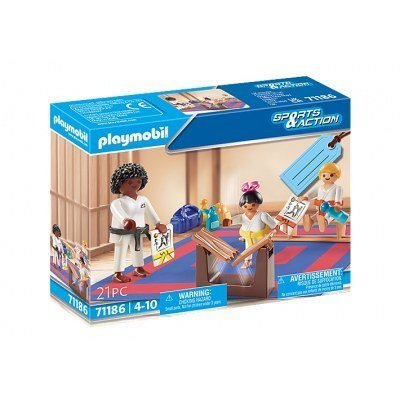Playmobil sports & action entrenamiento de karate