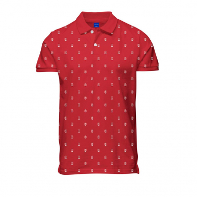 Polo JACK & JONES JORCOLLECT POLO SS FST 12232663 ROJO Rojo