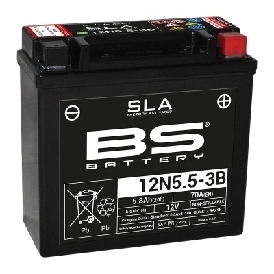 Batería BS Battery SLA 12N5.5-3B (FA) 300840