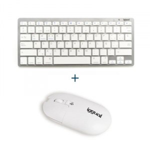 Pack Teclado + Ratón Iggual YANG , Bluetooth, inalámbrico