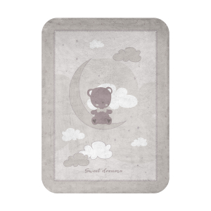 Manta de bebé super suave 110/140 cm Dream Big Beige