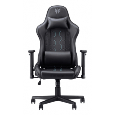 PGC331 Silla para videojuegos universal Negro, Azul