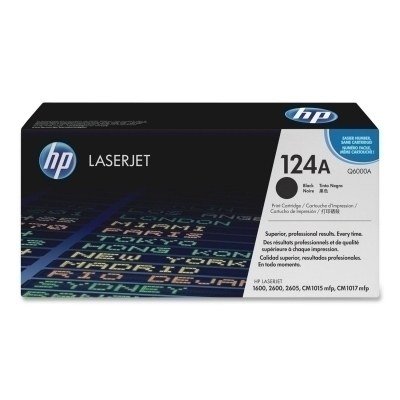 HP Q6000A Negro Cartucho de Toner Original - 124A