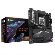 GIGABYTE X870 AORUS ELITE WIFI7 Placa Base - Compatible con CPUs AMD Ryzen 9000, 16+2+2 fases VRM, hasta 8000MHz DDR5 (OC), 3xPCIe 5.0 + 1xPCIe 4.0, W