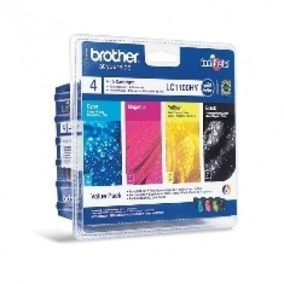 Multipack brother lc1100valbp mfc5890cn - dcp6690cw - mfc6490cw - mfc6890cdw