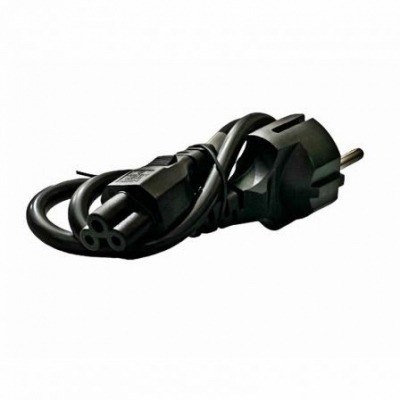 Cable Alimentación Intel AC06C05EU/ C5-Schuko/ 0.6m/ Negro