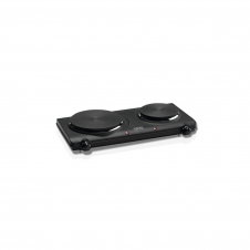 Haeger HP-02B.013A hobs Negro Encimera 42.5 cm Quemador en espiral 2 zona(s)
