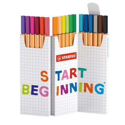 point 88 rotulador Fino Multicolor 18 pieza(s)