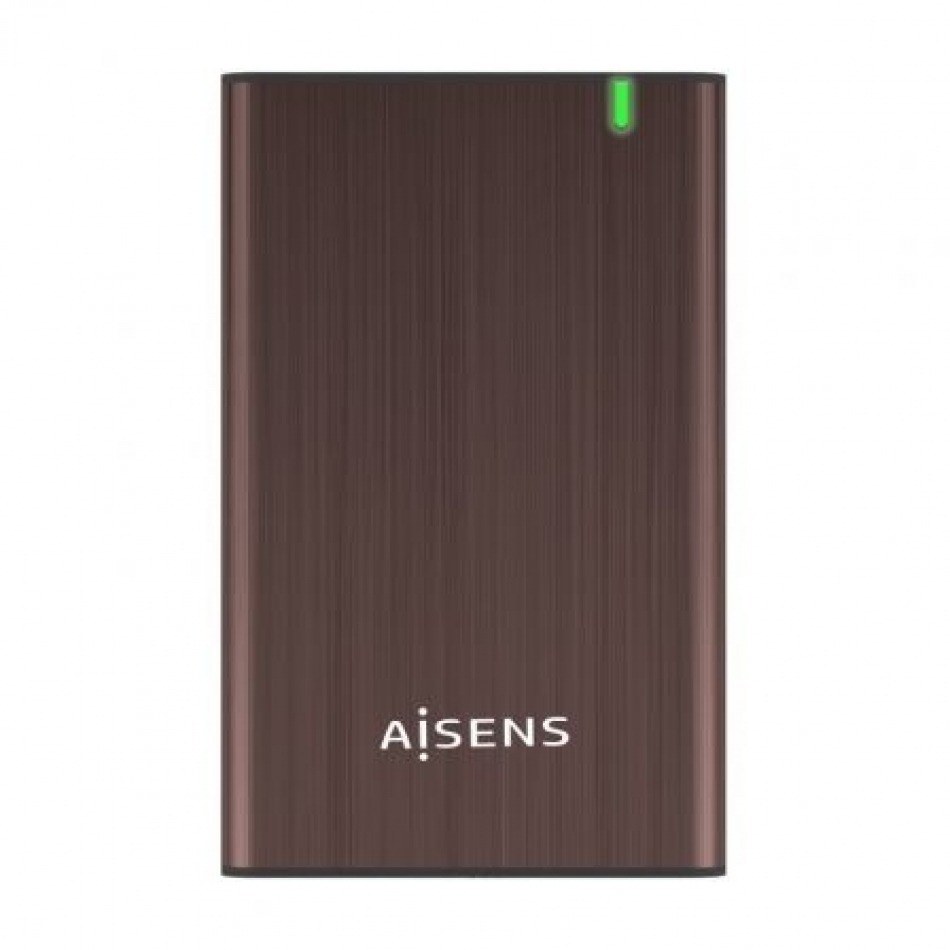 Caja Externa para Disco Duro de 2.5 Aisens ASE-2525BWN/ USB 3.0/ Sin tornillos