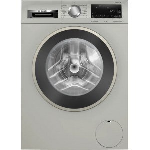 Lavadora Bosch WGG254ZXES, 10Kg, 1400rpm, Clase A, 51.1 kWh por 100 ciclos, 74dB centrifugado, Vapor, color acero mate antihuellas