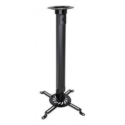 Tooq Soporte Proyector Giratorio Inclinable Techo Negro