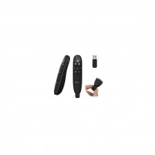 StarTech.com Mando a Distancia para Presentaciones Inalámbrico con Puntero Láser Verde - 27m - Negro