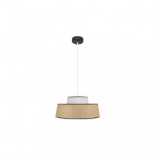 Colgante Jia 1xe27 Natural/blanco Regx40x40 cm
