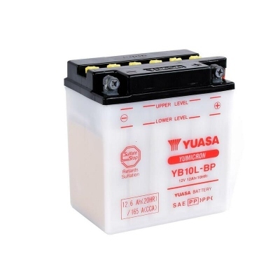 Yuasa battery YB10L-BP Dry charged (sin electrolito) YB10L-BP