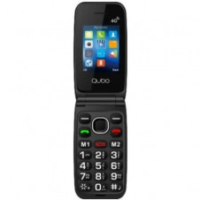 Teléfono Móvil Qubo NEO2 NW BK 4G para Personas Mayores/ Negro