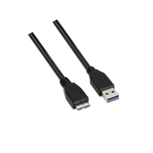 Aisens - Cable Usb 3.0 a Micro USB Negro 1M