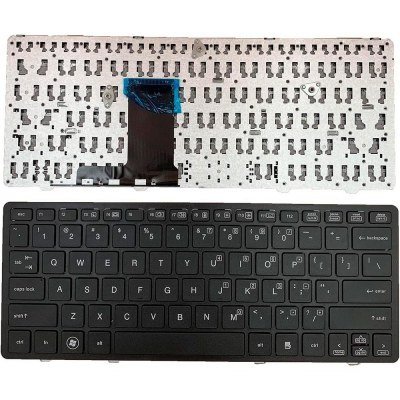 Teclado compatible para portátil HP Elitebook 2560p / 2570p / US Ingles / 701979-001 / 638512-001 / 651390-001