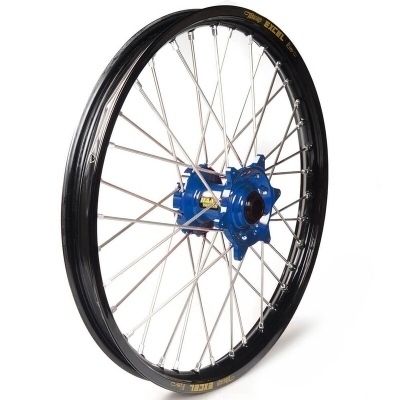 Rueda completa Haan Wheels aro negro 17-2,50 buje azul 1 23049/3/5 1 23049/3/5