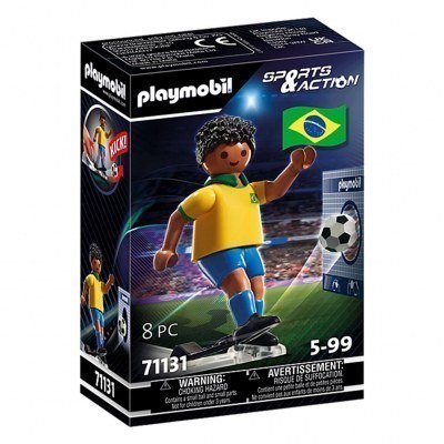 Playmobil jugador de futbol - brasil