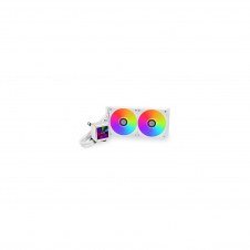 Lian Li GA II LCD Procesador Kit de refrigeración l?quida 12 cm Blanco