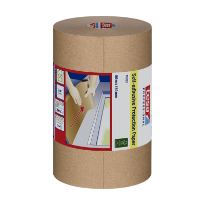 Papel de protección adhesivo 150 mm x 50 m