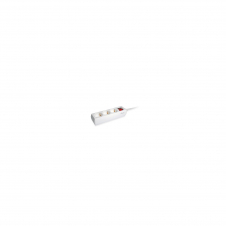 REGLETA EQUIP CON 3 TOMAS SCHUKO CABLE DE RED BOTON DE APAGADO ENCENDIDO 1.5M NEGRO 245551